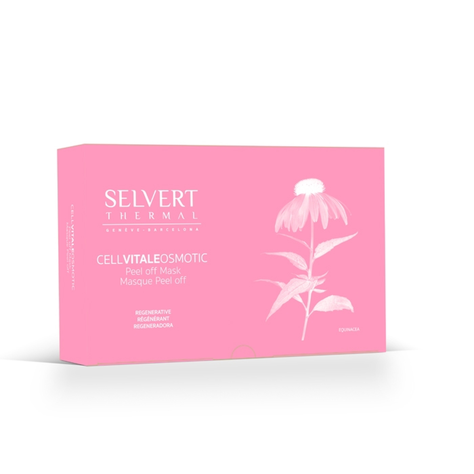 <p>Enriched with Echinacea extract it improves cell regeneration, reduces imperfections and provides an even skin tone.</p>
<p>5 treatments.</p>
<p>Properties:<br />Accelerates the regeneration process.<br />Protects collagen against free radicals.<br />Soothes and clears the skin.</p>