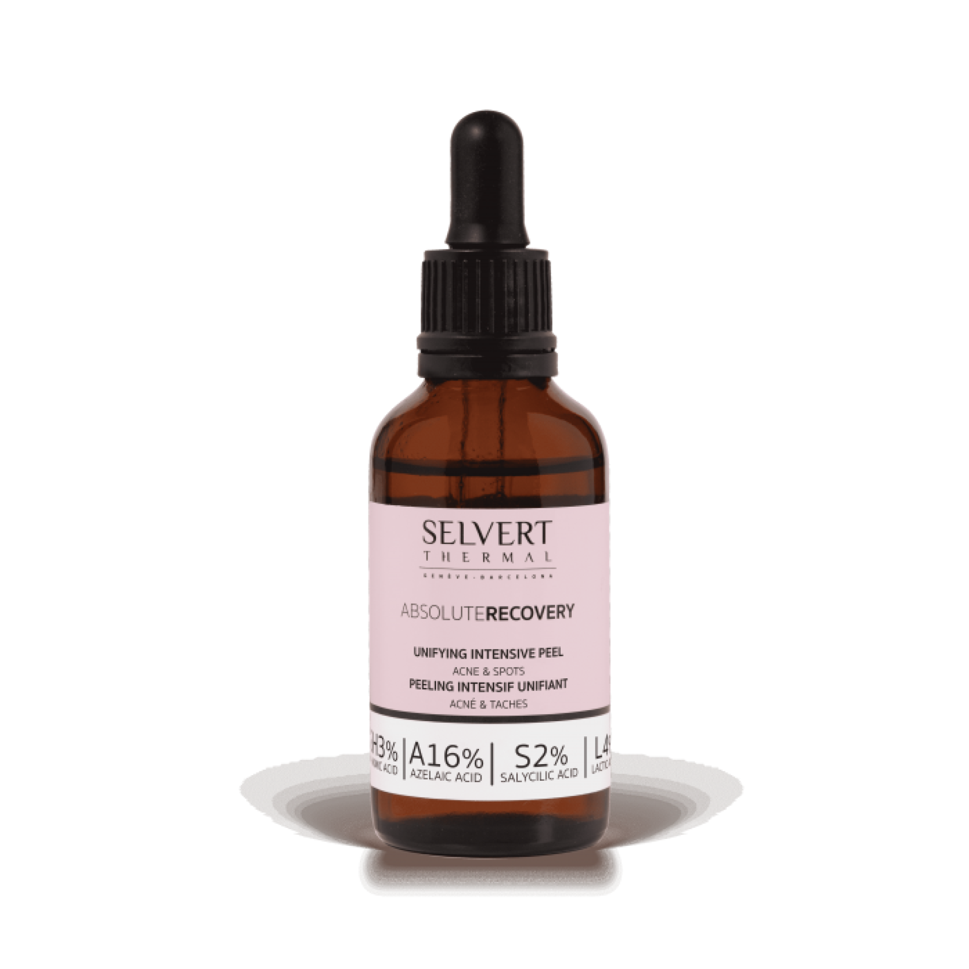 <p class="_04xlpA direction-ltr align-center para-style-body"><span class="S1PPyQ">Azelaic Acid: 16%</span></p>
<p class="_04xlpA direction-ltr align-center para-style-body"><span class="S1PPyQ">Lactic Acid: 4%</span></p>
<p class="_04xlpA direction-ltr align-center para-style-body"><span class="S1PPyQ">Shikimic Acid: 3%</span></p>
<p class="_04xlpA direction-ltr align-center para-style-body"><span class="S1PPyQ">Salicylic Acid: 2%</span></p>
<p class="_04xlpA direction-ltr align-justify para-style-body"> </p>
<p class="_04xlpA direction-ltr align-justify para-style-body"><span class="S1PPyQ">Combination of powerful multifunctional anti-microbial and anti-spot active ingredients such as Azelaic and Shikimic acid which, thanks to the dermo-cosmetic Dual Eraser effect, eliminate blemishes and acne marks. The skin appears extraordinarily luminous and even again.</span></p>